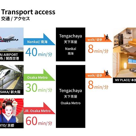 Bijou Suites Naniwa Osaka Ngoại thất bức ảnh